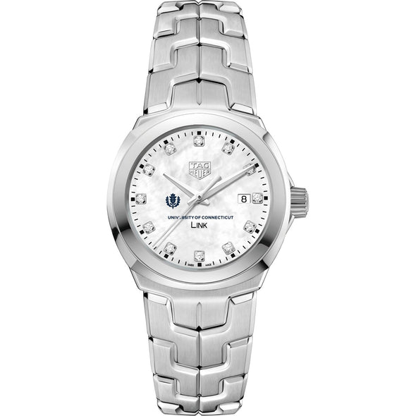 UConn TAG Heuer Diamond Dial LINK for Women Shot #2