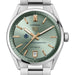 UConn Women's TAG Heuer Steel Carrera Automatic with Green Dial