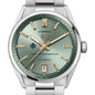 UConn Women's TAG Heuer Steel Carrera Automatic with Green Dial Shot #1