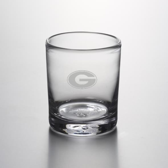 UGA Double Old Fashioned Glass by Simon Pearce Shot #1