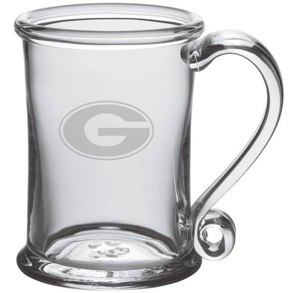 UGA Glass Tankard by Simon Pearce Shot #1