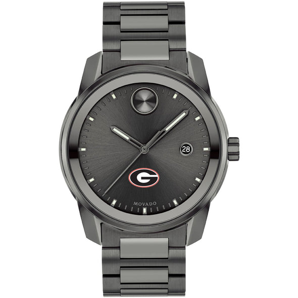 UGA Men's Movado BOLD Gunmetal Grey with Date Window Shot #2