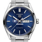 UGA Men's TAG Heuer Carrera with Blue Dial & Day-Date Window Shot #1