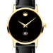 UGA Women's Movado Gold Museum Classic Leather