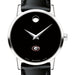 UGA Women's Movado Museum with Leather Strap