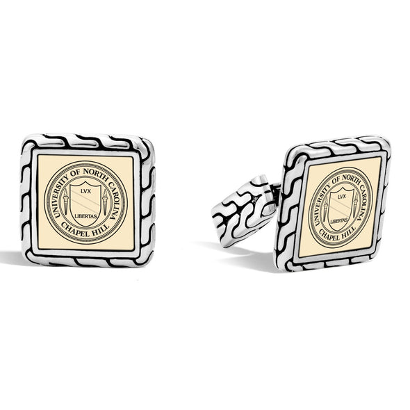 UNC Cufflinks by John Hardy with 18K Gold Shot #2
