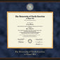 UNC Excelsior Diploma Frame Shot #2