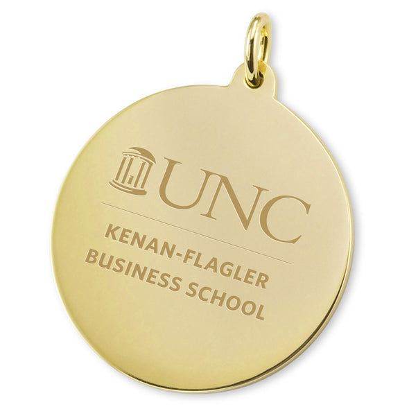 UNC Kenan-Flagler 14K Gold Charm Shot #2