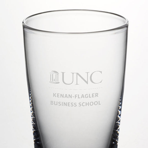 UNC Kenan-Flagler Ascutney Pint Glass by Simon Pearce Shot #2