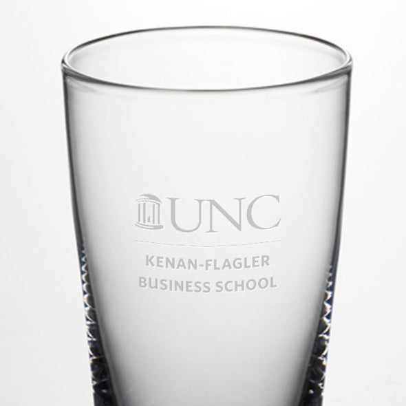 UNC Kenan-Flagler Ascutney Pint Glasses by Simon Pearce Shot #2