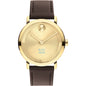 UNC Kenan–Flagler Business School Men's Movado BOLD Gold with Chocolate Leather Strap Shot #2