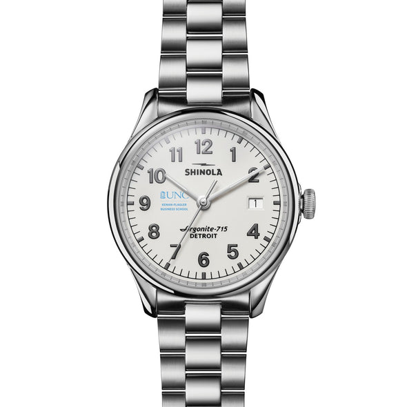 UNC Kenan–Flagler Business School Shinola Watch, The Vinton 38 mm Alabaster Dial at M.LaHart & Co. Shot #2