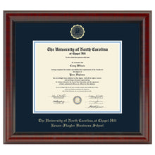 UNC Kenan-Flagler Diploma Frame, the Fidelitas Shot #1