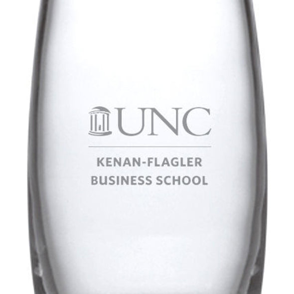 UNC Kenan-Flagler Glass Addison Vase by Simon Pearce Shot #2