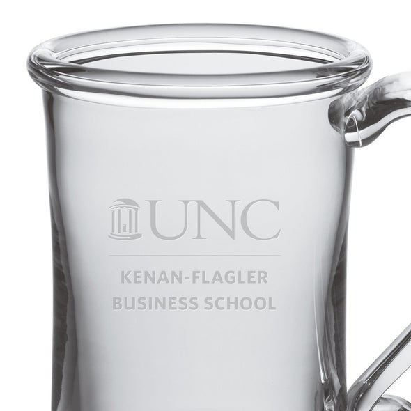 UNC Kenan-Flagler Glass Tankard by Simon Pearce Shot #2