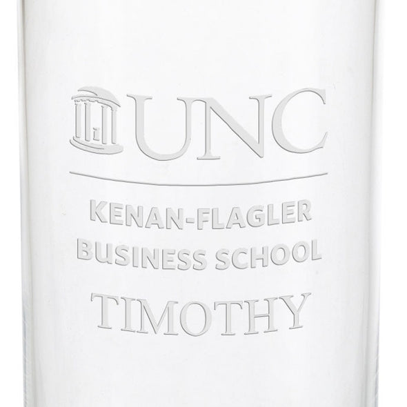 UNC Kenan-Flagler Iced Beverage Glasses - Set of 2 Shot #3