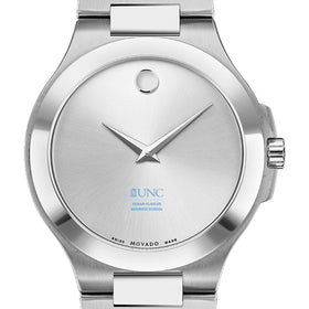 UNC Kenan-Flagler Men&#39;s Movado Collection Stainless Steel Watch with Silver Dial Shot #1