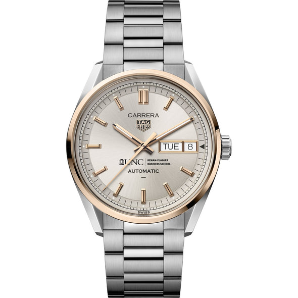 UNC Kenan-Flagler TAG Heuer Carrera Automatic Day-Date 18K 5N Rose Gold Shot #2
