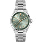 UNC Kenan-Flagler Women's TAG Heuer Steel Carrera Automatic with Green Dial Shot #2
