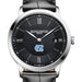 UNC Men's Baume et Mercier 40mm Classima Quartz Watch with Black Dial & Black Leather Strap