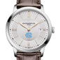 UNC Men's Baume et Mercier 40mm Classima Quartz Watch with Silver Dial & Dark Brown Leather Strap Shot #1