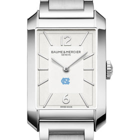 UNC Men's Baume et Mercier 43X27mm Hampton Watch with Silver Dial & Bracelet Shot #1