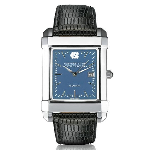 UNC Men's Blue Quad Watch with Leather Strap Shot #2