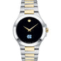UNC Men's Movado Collection Two-Tone Watch with Black Dial Shot #2