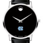 UNC Men's Movado Museum with Leather Strap Shot #1