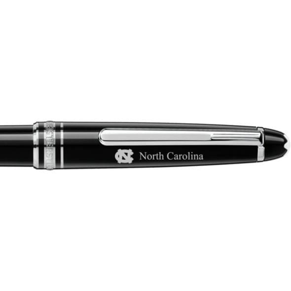 UNC Montblanc Meisterstück Classique Ballpoint Pen in Platinum Shot #2