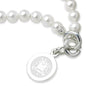 UNC Pearl Bracelet with Sterling Silver Charm Shot #2