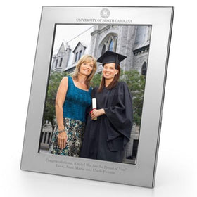 UNC Polished Pewter 8x10 Picture Frame Shot #1