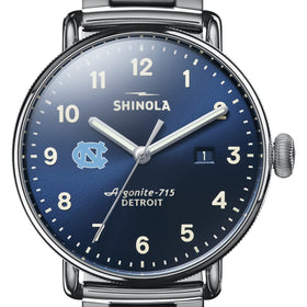 UNC Shinola Watch, The Canfield 43mm Blue Dial Shot #1