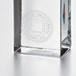 UNC Tall Glass Desk Clock by Simon Pearce Shot #2