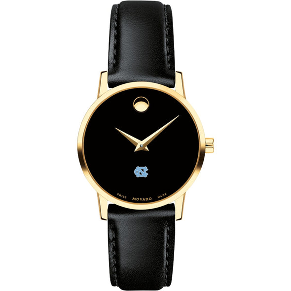 UNC Women's Movado Gold Museum Classic Leather Shot #2