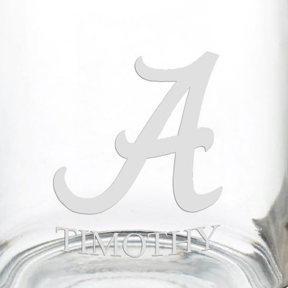 University of Alabama 13 oz Glass Coffee Mug Shot #3