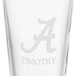 University of Alabama 16 oz Pint Glass- Set of 2 Shot #3