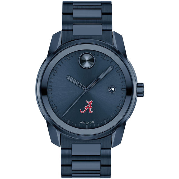 University of Alabama Men&#39;s Movado BOLD Blue Ion with Date Window Shot #2