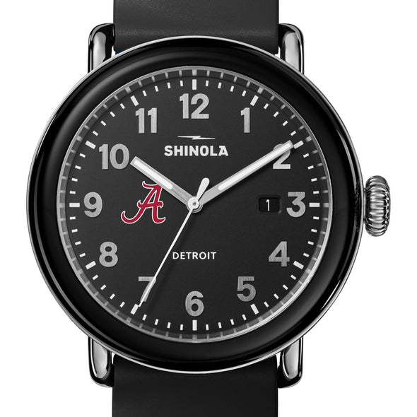 University of Alabama Shinola Watch, The Detrola 40 mm Black Dial at M.LaHart & Co. Shot #1