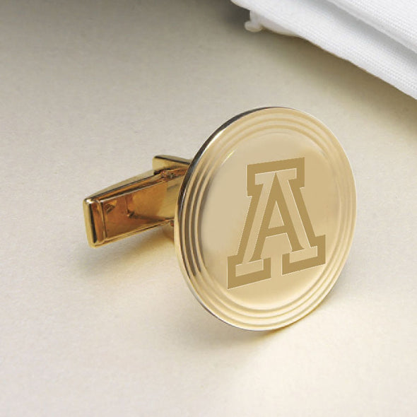 University of Arizona 14K Gold Cufflinks Shot #2
