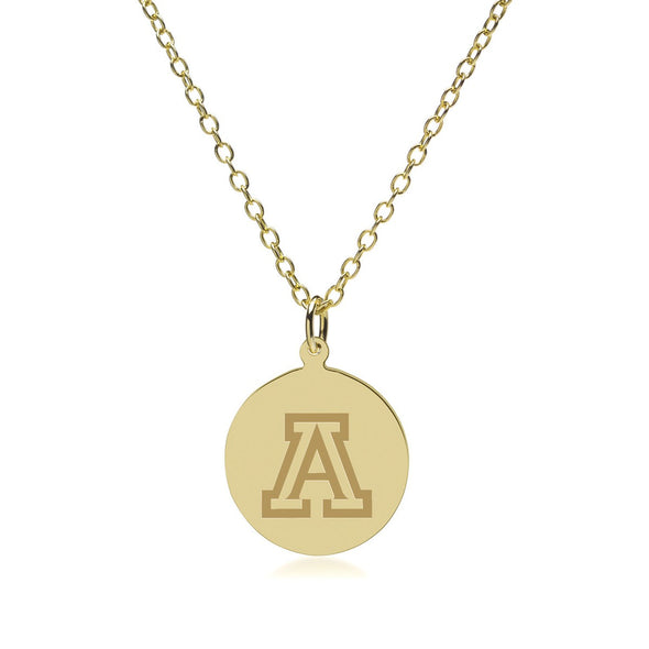 University of Arizona 14K Gold Pendant & Chain Shot #2