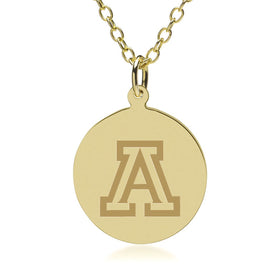 University of Arizona 18K Gold Pendant & Chain Shot #1