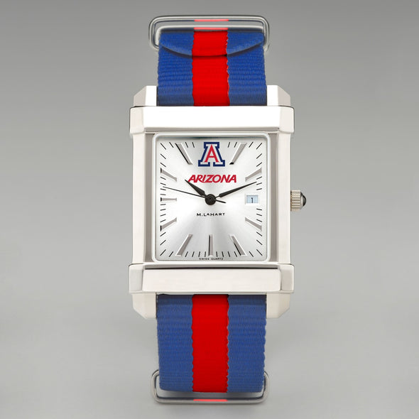 University of Arizona Collegiate Watch with RAF Nylon Strap for Men Shot #2