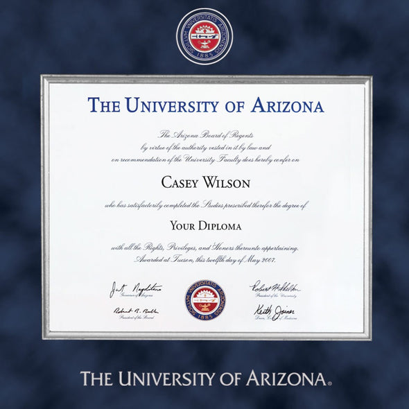 University of Arizona Diploma Frame - Excelsior Shot #2