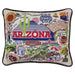 University of Arizona Embroidered Pillow