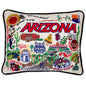 University of Arizona Embroidered Pillow Shot #1