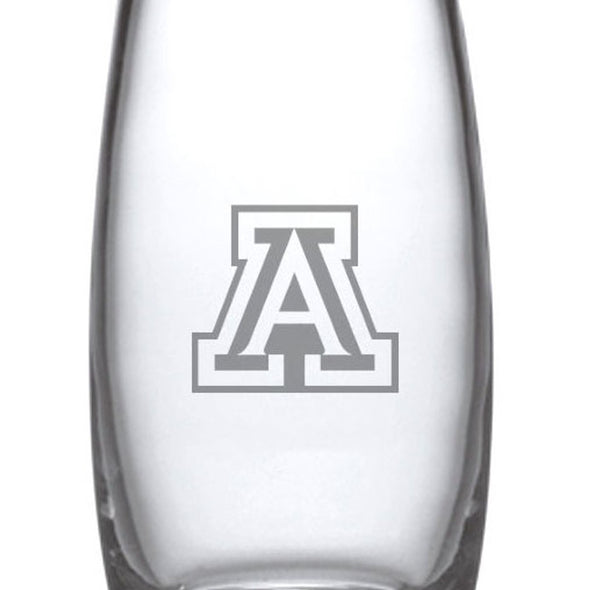 University of Arizona Glass Addison Vase by Simon Pearce Shot #2