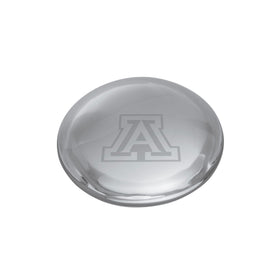 University of Arizona Glass Dome Paperweight by Simon Pearce Shot #1