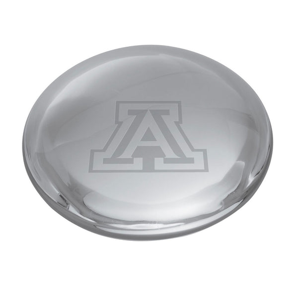 University of Arizona Glass Dome Paperweight by Simon Pearce Shot #2