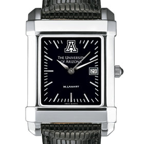 University of Arizona Men's Black Quad with Leather Shot #1